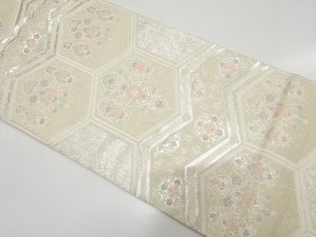 JAPANESE KIMONO / KIMONO FOR SUMMER PATTERN WEAVING FUKURO OBI